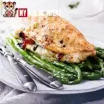 For The Christmas Flambéed Chicken with Asparagus Recipe