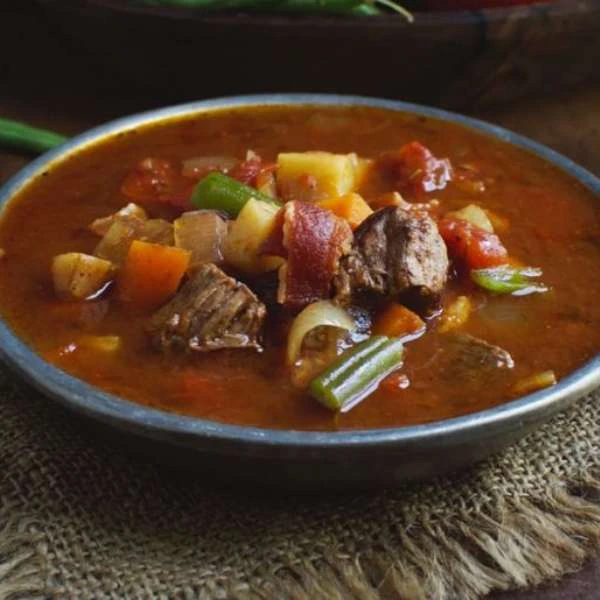 Meat-based soup recipes
Hearty winter stews
Comfort food for winter
Classic beef stew recipe
Chicken noodle soup
Pork and bean chili
Italian sausage soup